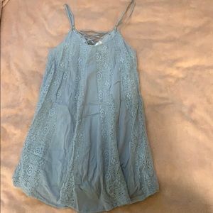 Dusty blue altar’d state dress